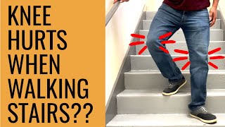 How To Instantly Fix Knee Pain When Going Up And Down Stairs [upl. by Chaffinch]