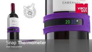 Vacu Vin ✓  Snap Thermometer [upl. by Arimahs]