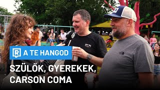 Carson Coma és a szülők furcsa kapcsolata APUVAL KONCERTRE JÁRNI 👨‍👧‍👦  A Te Hangod  REFRESHER [upl. by Novihs]