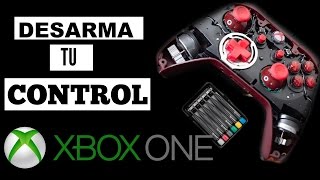 DESARMAR CONTROL XBOX ONE FACIL Y RÁPIDO DESARMADOR TORX [upl. by Annawahs69]