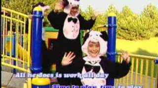 Whos Afraid of the Big Bad Wolf Children Education Song lyric [upl. by Thar]