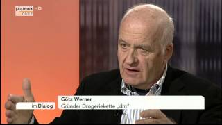 GÃ¶tz Werner im Dialog mit Alfred Schier am 14122013 [upl. by Naesyar]