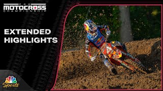 Pro Motocross 2024 EXTENDED HIGHLIGHTS Round 11 Ironman  82424  Motorsports on NBC [upl. by Jecon]