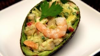 Avocado Shrimp Appetizer Recipe  CookingWithAlia  Episode 209 [upl. by Aira]