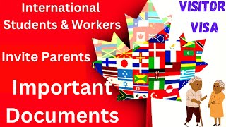 Visitor Visa for Parents in Canada Documents Invitation amp Extension Tips [upl. by Abrahams198]