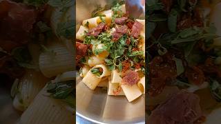 Pasta fredda con bresaola rucola e parmigiano [upl. by Ynomrah96]