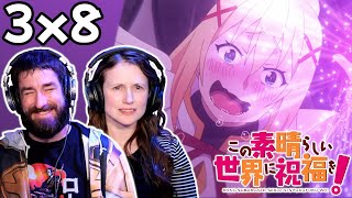 Konosuba Season 3 Episode 8 Reaction Darkness Vs The Hydra  AVR2 [upl. by Lunsford]