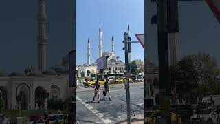 Levent Mosque street view islamicshorts architecture masjid istanbul travel [upl. by Hereld489]