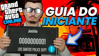 O QUE FAZER SENDO INICIANTE NO GTA 5 ONLINE  GUIA 2023  EP1 [upl. by Okomot]