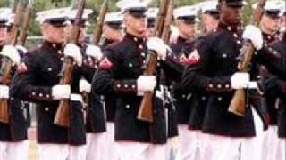 Marine corps Hymn bagpipes and band [upl. by Hoxie]