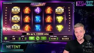 Starburst slot by Netent  SiGMA Play [upl. by Haslett214]