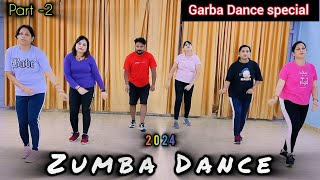 30mins GARBA Dance Workout  Easy Steps  Exercise to Lose weight 35kgs  Zumba Dance  zumba 🔥 [upl. by Lanoil211]