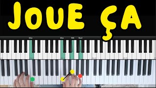 Joue ça  le seul exercice à jouer tous les jours au piano pour progresser [upl. by Merline295]