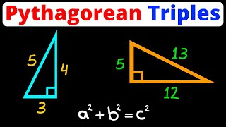 Pythagorean Triples  Scale Right Triangles  Geometry  Eat Pi [upl. by Ahrendt]