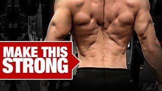 How to Get a Stronger Lower Back WITHOUT WEIGHTS [upl. by Acissehc475]