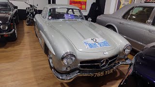 1956 Mercedes 300 SL Gullwing – Silver Grey Metallic  4K [upl. by Chamberlin]