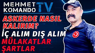 ASKERDE NASIL KALIRIM İÇ ALIM DIŞ ALIM mehmettvkomando [upl. by Llehsar488]