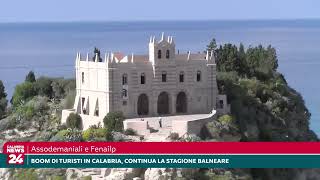 Assodemaniali e Fenailp Boom di turisti in Calabria continua la stagione balneare [upl. by Sehguh]