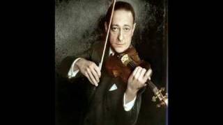 Jascha Heifetz plays La ronde des lutins by Bazzini [upl. by Braden91]