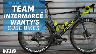 Tour de France Tech 2023IntermarchéWanty team bikes plus André Greipel on retirement [upl. by Edme]