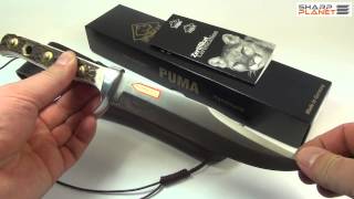 Puma Original Bowie knife  review [upl. by Eimmis701]