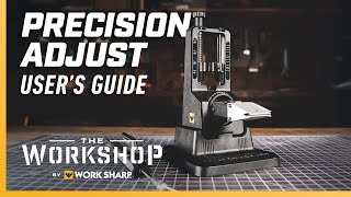 How to Use The Precision Adjust Knife Sharpener  Users Guide How to Sharpen a Knife [upl. by Eldrid667]