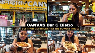 CANVAS Bar amp Bistro  UNLIMITED VEG amp NONVEG BUFFET for 799 Rs  Food Vlog  Belapur Navi Mumbai [upl. by Angel]