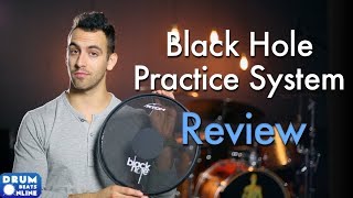 The RTOM Black Hole Practice System  Review  Drum Beats Online [upl. by Winton736]