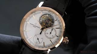 Handson Vacheron Constantin Traditionnelle Tourbillon Chronograph [upl. by Petulia]