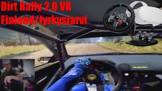 Dirt Rally 20 VR  Finlands Most Fun Stage [upl. by Bigner]