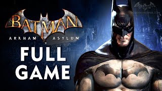 Batman Arkham Asylum  Full Game Walkthrough in 4K [upl. by Schnell78]