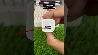 How to Buy iPhone Original Charger  Whatsapp 03261777794  iPlanet  iphonecharger [upl. by Nosa]