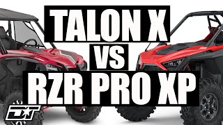 2019 Honda Talon 1000R on 32quot Tires VS 2019 RZR Turbo S on the rocks [upl. by Lewej58]