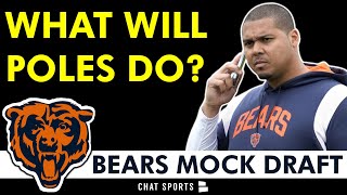 Chicago Bears 2024 NFL Mock Draft Ft Justin Fields BLOCKBUSTER Trade Caleb Williams amp Brock Bowers [upl. by Rannug]