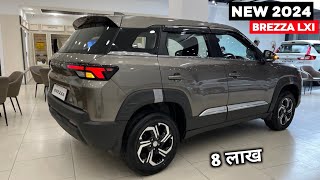 Maruti Brezza 2024 New Model  Brezza Lxi Model 2024  2024 Brezza Base Model Price [upl. by Brocky]