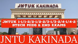 JNTUK 1112212231324142 BTECH MIDS amp END EXAMSjntuk [upl. by Lelah297]