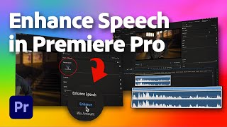 Enhanced Speech in Adobe Premiere Pro NOW LIVE  Adobe Video [upl. by Melak]