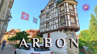 ARBON SWITZERLAND ✨ Virtual walk through the city  Old Town Bath amp Embankment Lake Constance 4K [upl. by Gray]