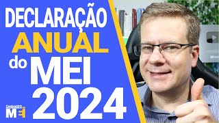 ✅ DECLARAÇÃO ANUAL DO MEI 2024  PASSO A PASSO FÁCIL [upl. by Refinnaj]