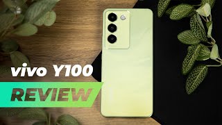 vivo Y100  Powerful performance and a colourchanging design Review [upl. by Ymas11]