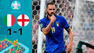 Leonardo Bonucci Goal Italy vs England 11 Highlights amp Goals  EURO 2020 [upl. by Eidnar245]