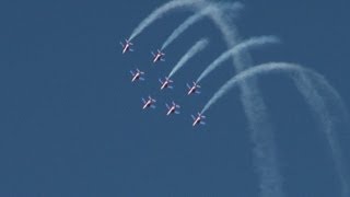 La Patrouille de France fête ses 60 ans dans les airs [upl. by Scarito377]