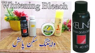 Face whitening bleach  Best whitening skin polish [upl. by Ahmad]