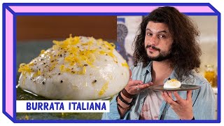 COMO SE FAZ E COMO SERVIR BURRATA ITALIANA  Pequenos Produtores  Mohamad Hindi [upl. by Mallin]