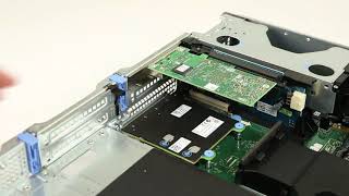 Dell PowerEdge R730 Remove amp Install Network Daughter Card [upl. by Anelis]