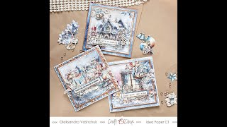 Winter cards for CraftOClock [upl. by Anjanette]