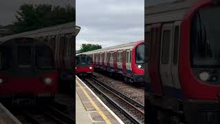 Metropolitan line flying through Dollis Hill train metro londonunderground dollishill tube [upl. by Ronacin743]