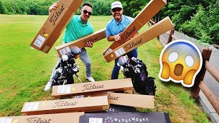 MASSIVE Titleist Full Bag Unboxing [upl. by Dnomad]