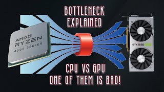 CPU Bottleneck vs GPU Bottleneck  Which one is BAD Which one is GOOD ft Ryzen 4000 [upl. by Aliekat]