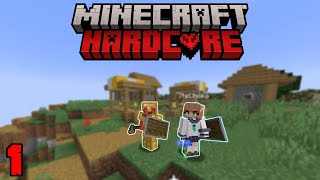 Köylü İşleri  Minecraft Hardcore Bölüm 1 [upl. by Aidua]